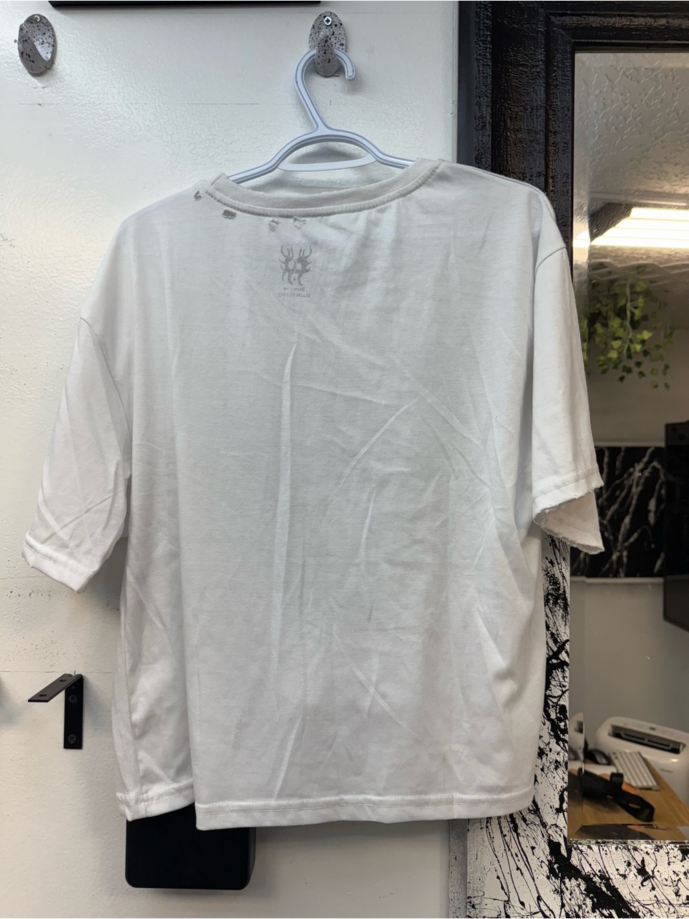 Forever Against The Machine White Graphic Tee - Men - Picture 5 of 6